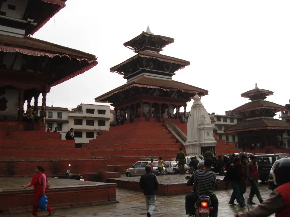 Sightseeing am Durbar-Square