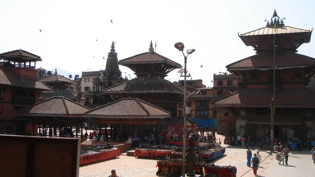 Tempel am Durbar-Square-Patan, Kathmandu