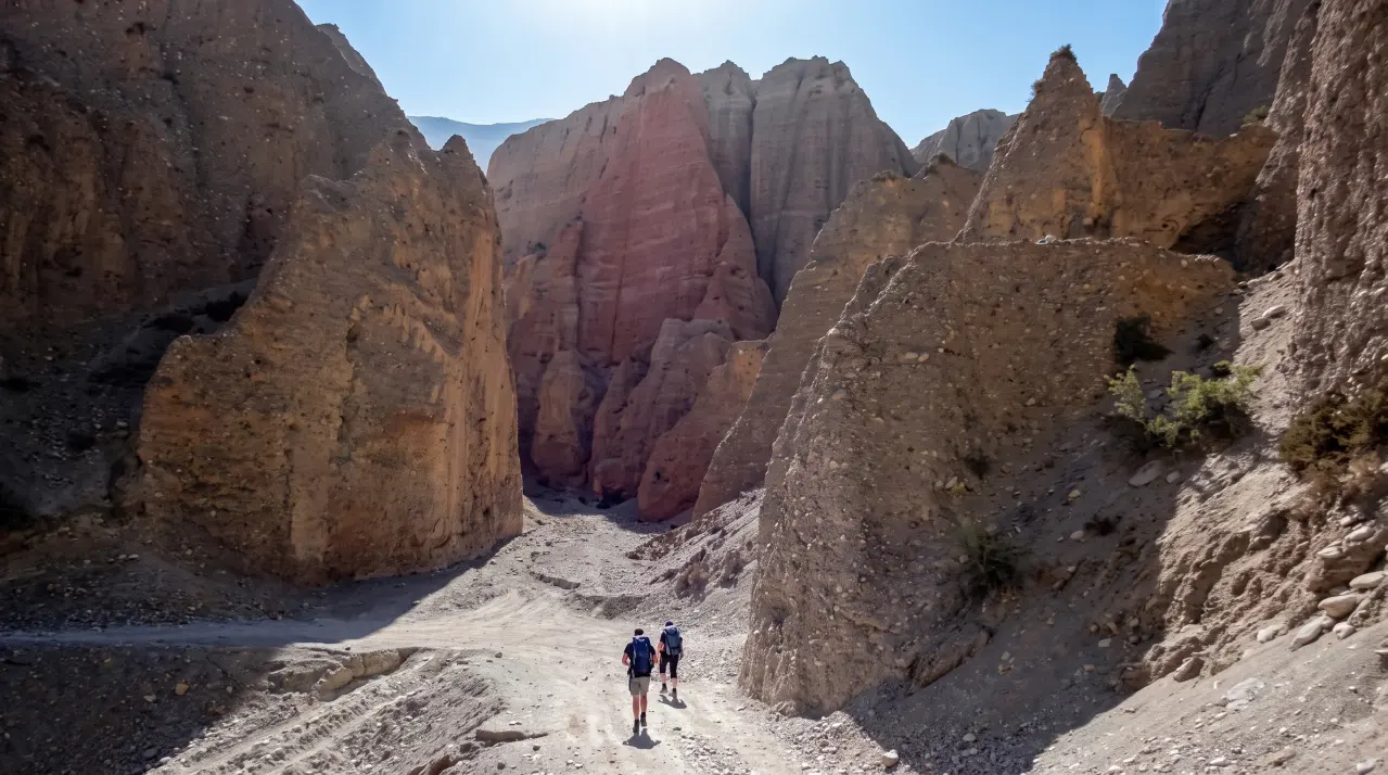 Tsarang oder Charang im Mustang, Nepal