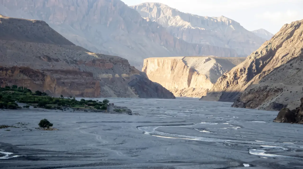 Kali Ghandaki bei Tangbe, MUstang