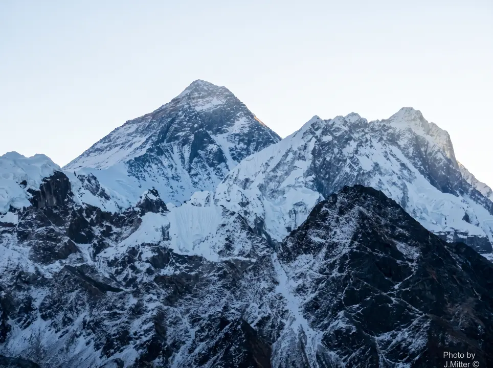 Mount Everest ab Gorak Shep, Nepal
