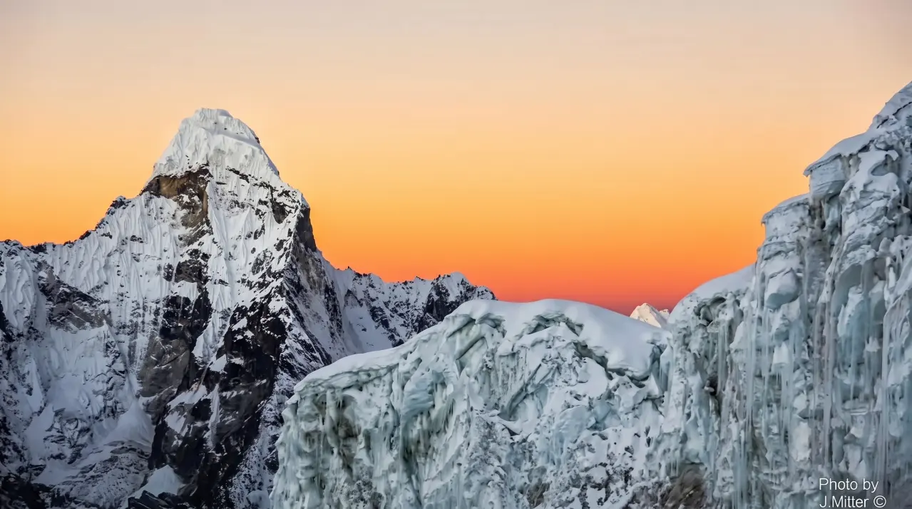 Blick zum Ama Dablam, Nepal