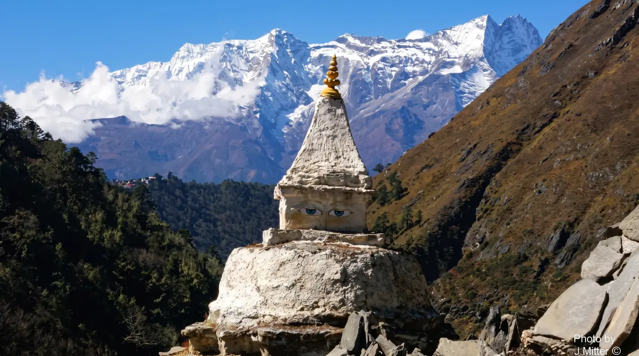 Rückweg nach Thengboche