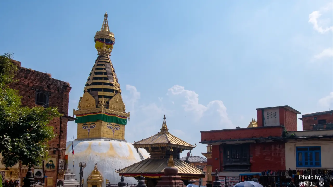 Swayambunath oder Affentempel, Kathmandu