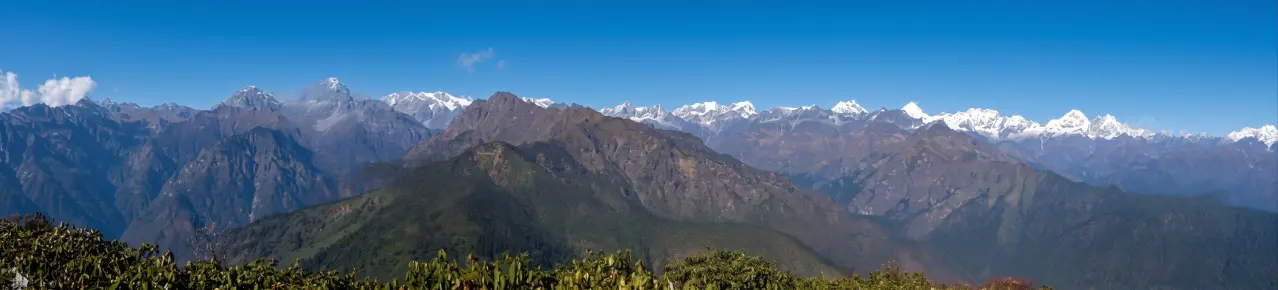 Helambu Panorama vom Yangri Peak