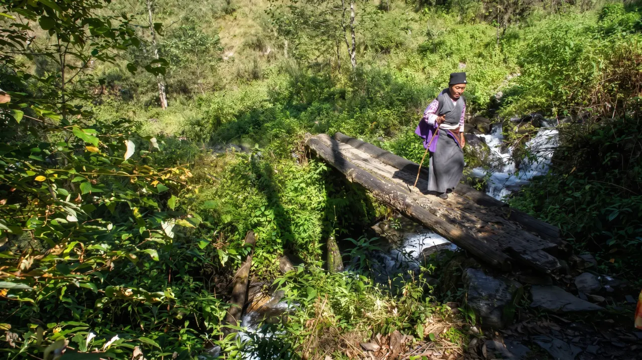 Melamchi Khola, Helambu