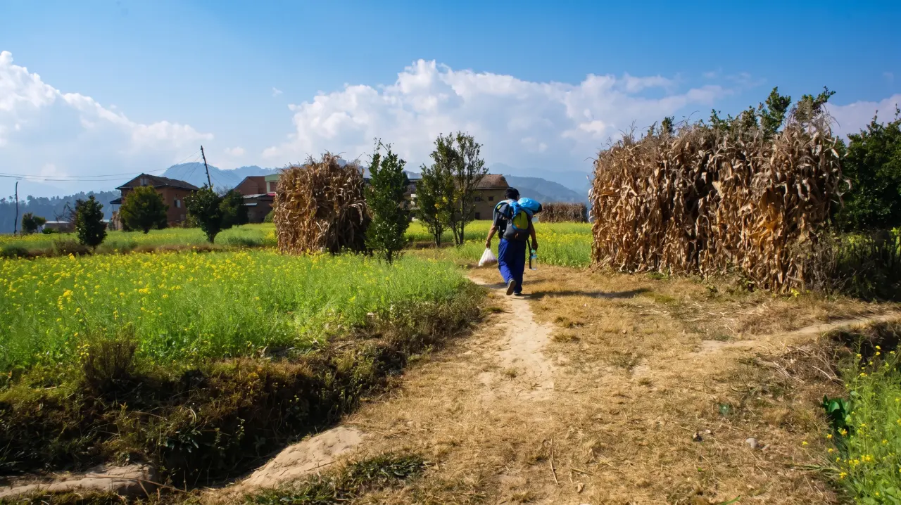 Trekking Bei Kopan, Kathmandu Valley