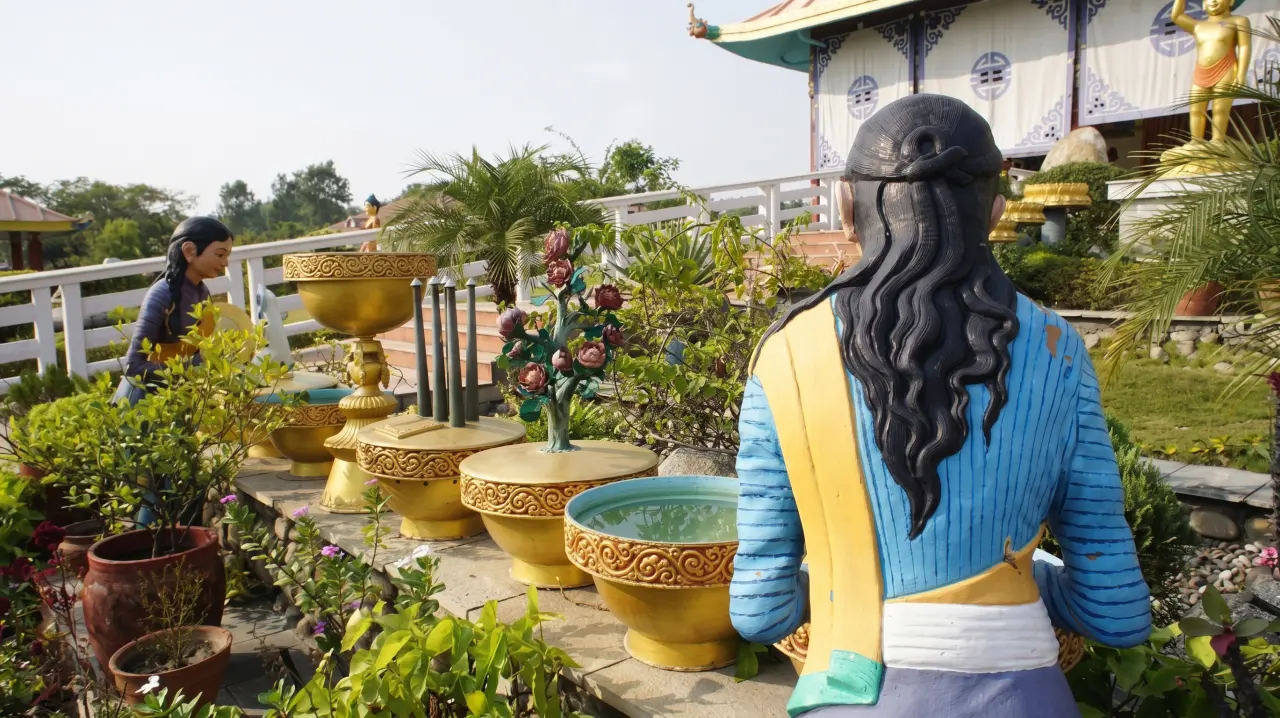 Garten des deutschen Tempels