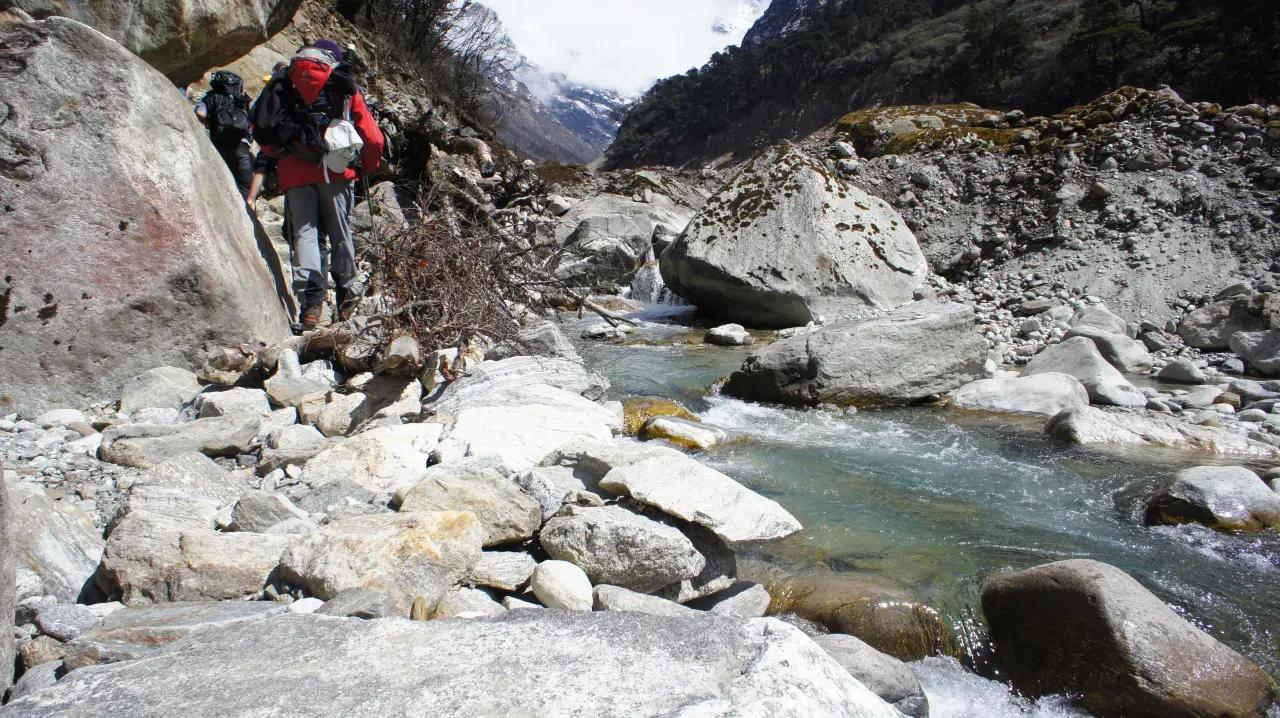 Fluss bei Kothe