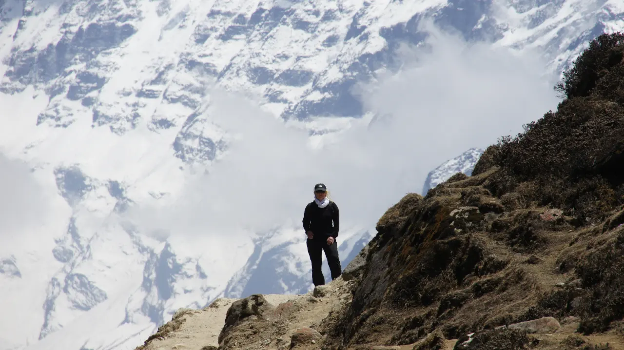 Everest Region: Auf super Höhenwegen gehts Richtung Machhermo