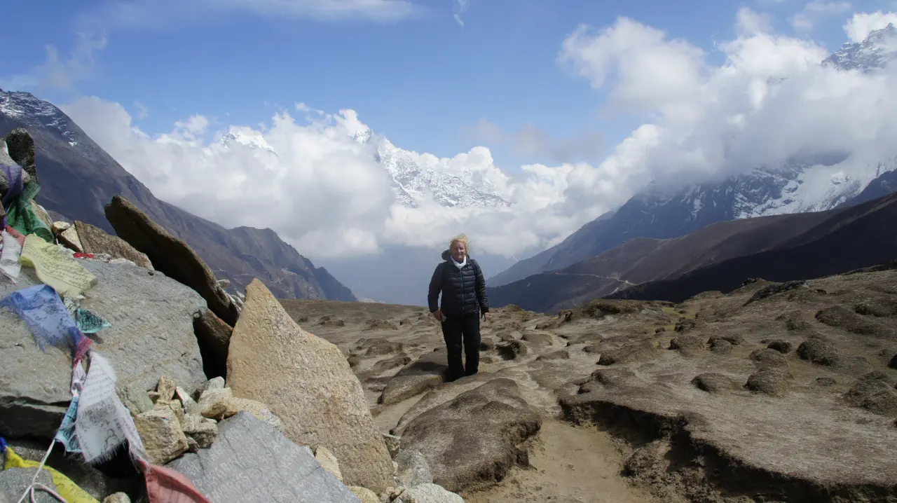 Geschafft, Everest Trekking, Nepal