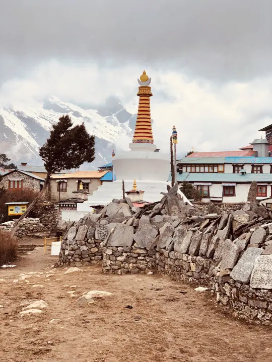 Kleine Stupa in Khumjung