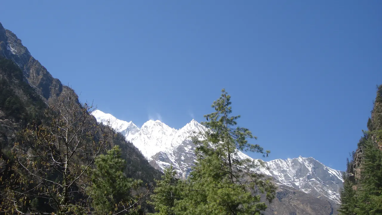 Auf dem Weg von Pisang nach Manang