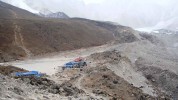 Gorak-Shep, Gorak Shep ist das letzte Dorf vor dem Everest Basecamp.
Es ist auch die höchste permanent bewohnte Siedlung im Himalaya.